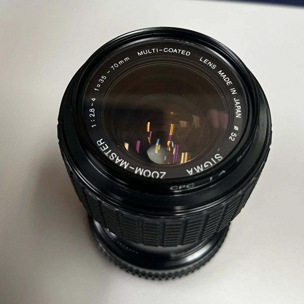 Sigma One Touch Zoom For Minolta 35-70mm F/2.8-4 Lenses